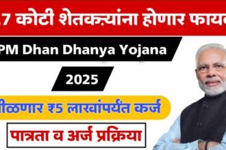 PM Dhan Dhanya Yojana 2025 Farmers Benefits