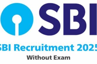 SBI Recruitment 2025 Bank Jobs Without Exam