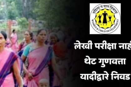 Women And Child Development Department Recruitment 2025